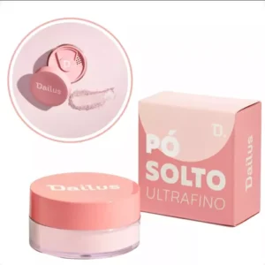 Pó Solto Ultrafino Rosa 15g - Dailus